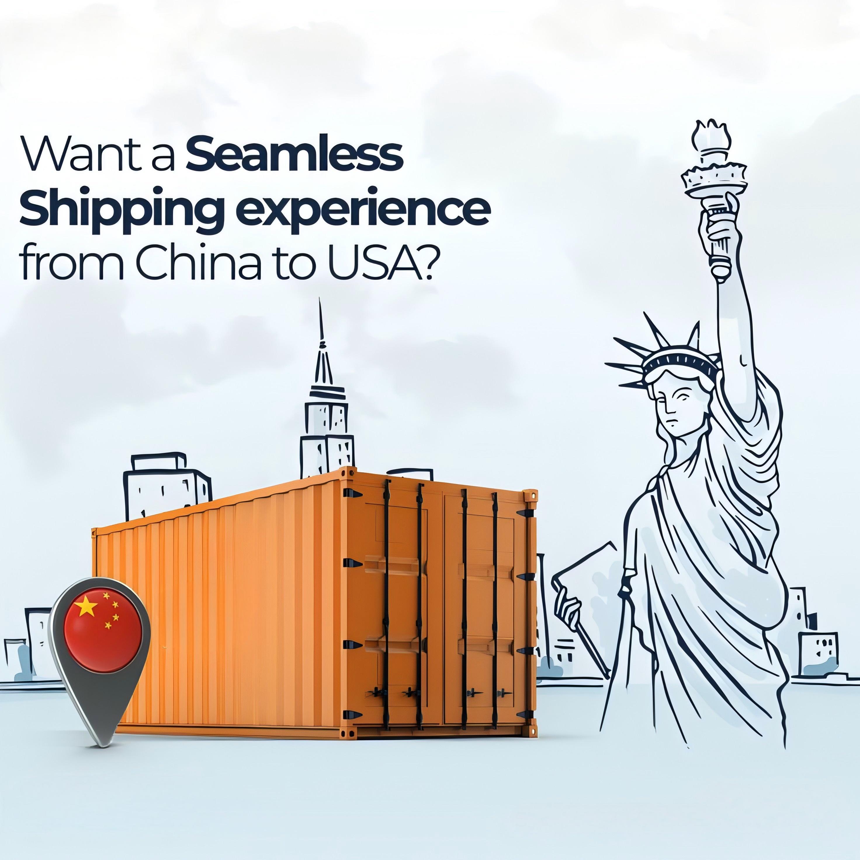 Want a Seamless Shipping experience form China to USA?