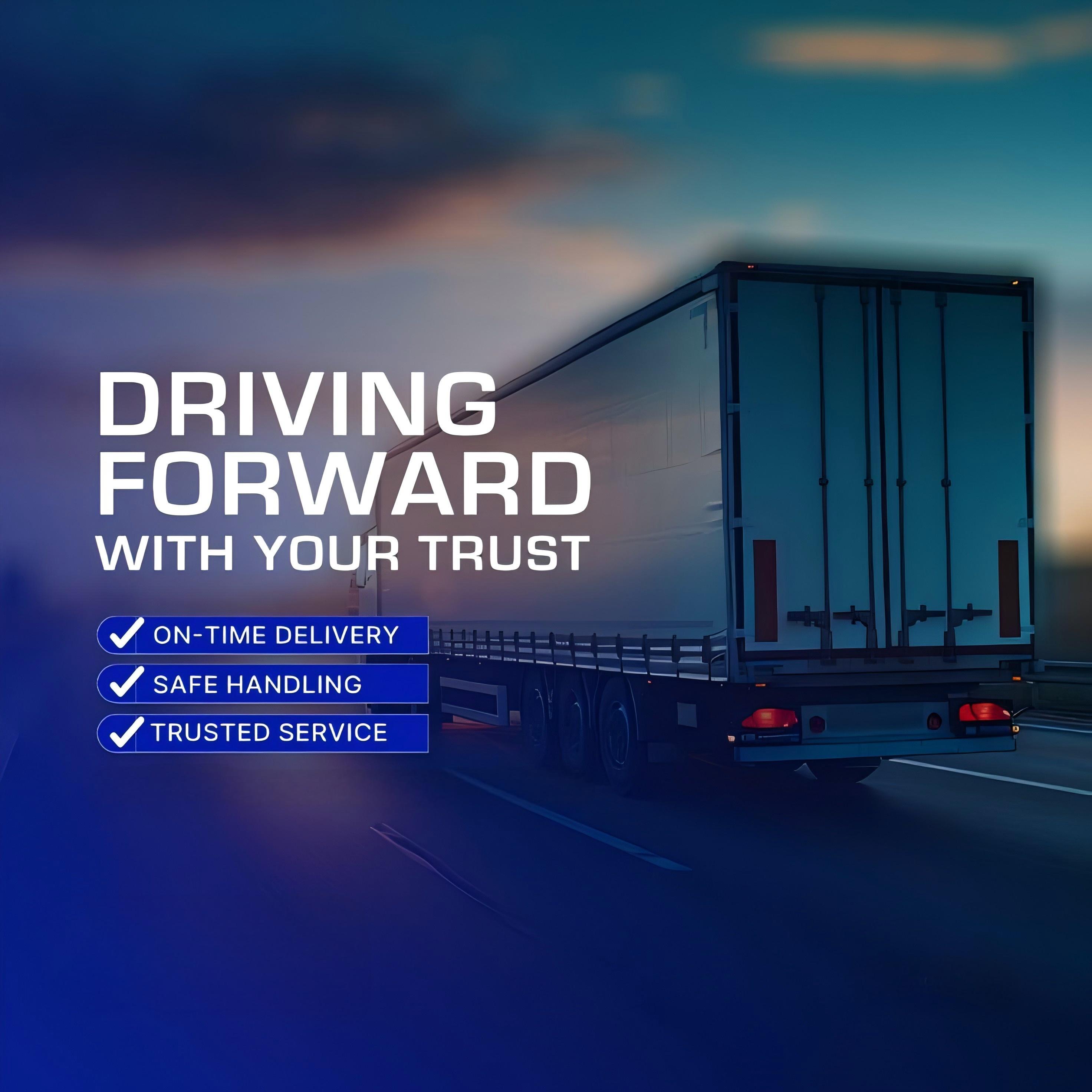 DRIVING FORWARD WITH YOUR TRUST