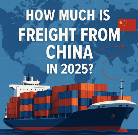 how much is freight from china
