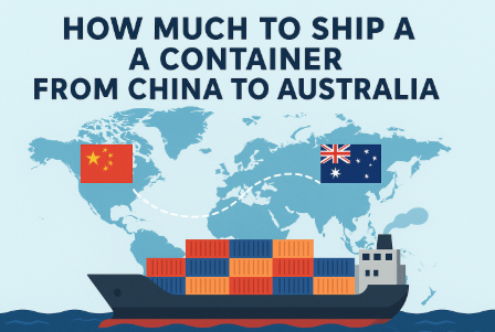 how much to ship a container from china to australia
