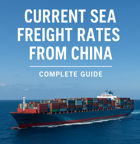current sea freight rates from china