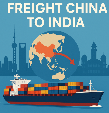 freight china to india