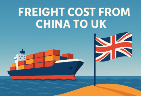 freight cost from china to uk