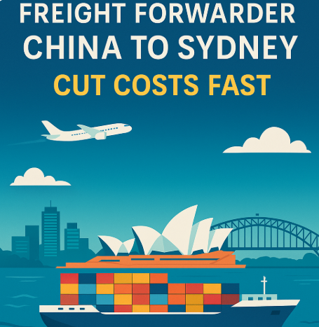 freight forwarder china to sydney