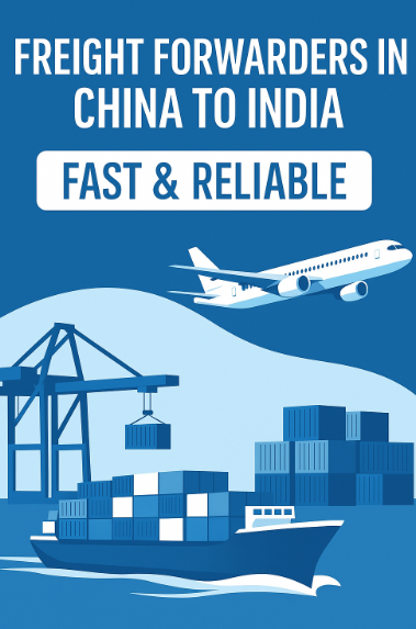 freight forwarders in china to india