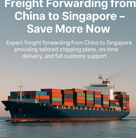 freight forwarding from china to singapore