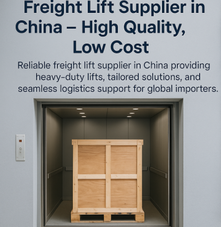 freight lift supplier in china