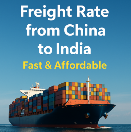 freight rate from china to india