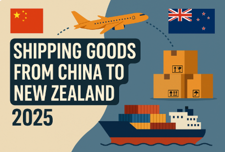 shipping goods from china to new zealand
