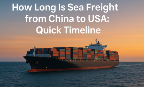 how long is sea freight from china to usa