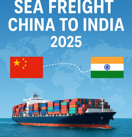 sea freight china to india