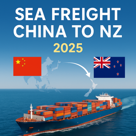 sea freight china to nz