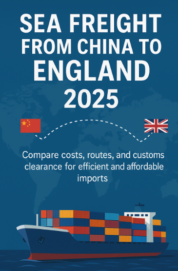sea freight from china to england