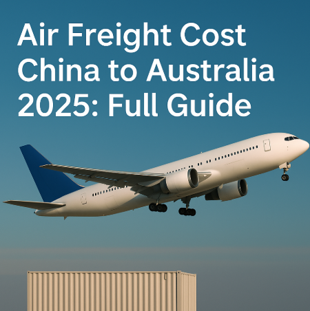 air freight cost china to australia