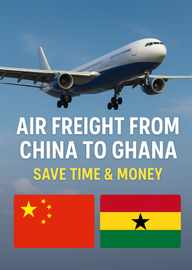 air freight from china to ghana