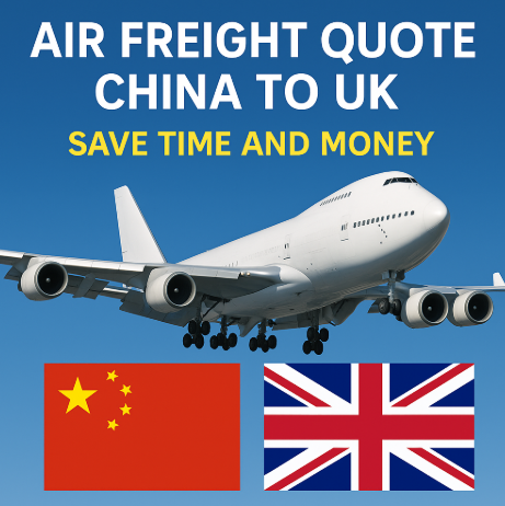air freight quote china to uk