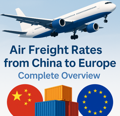 air freight rates from china to europe