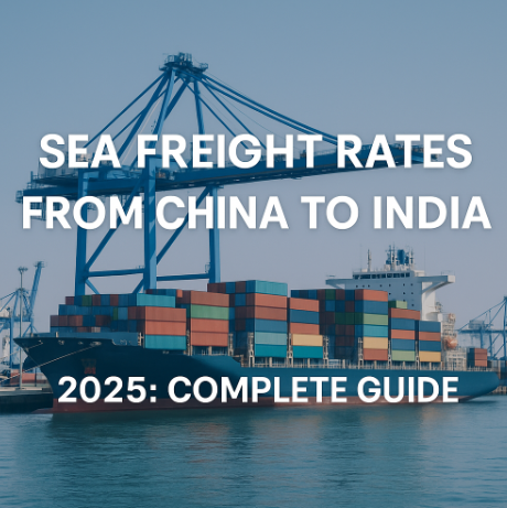 sea freight rates from china to india