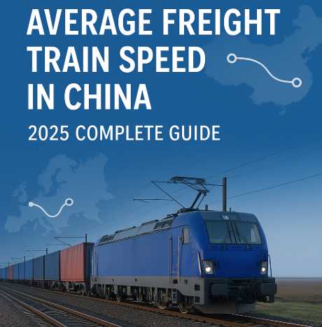 average freight train speed in china