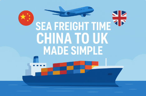 sea freight time china to uk