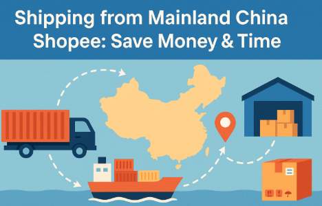 shipping from mainland china shopee