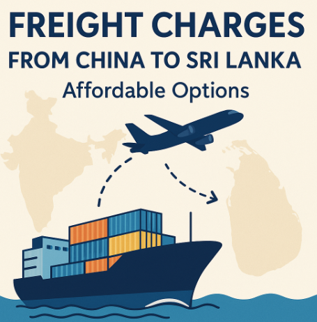 freight charges from china to sri lanka