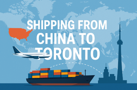 shipping from china to toronto