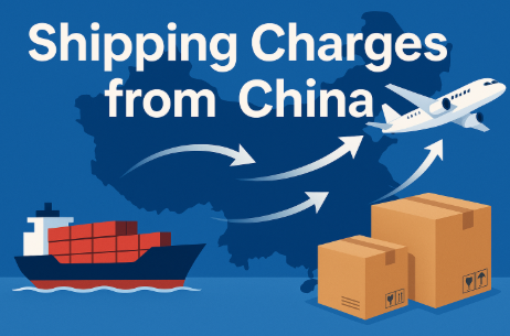 shipping charges from china