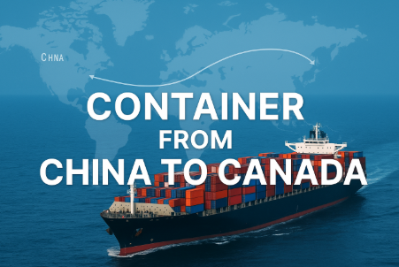 container from china to canada