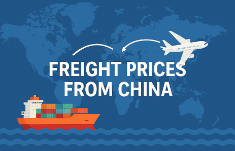 freight prices from china