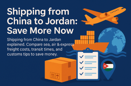 shipping from china to jordan