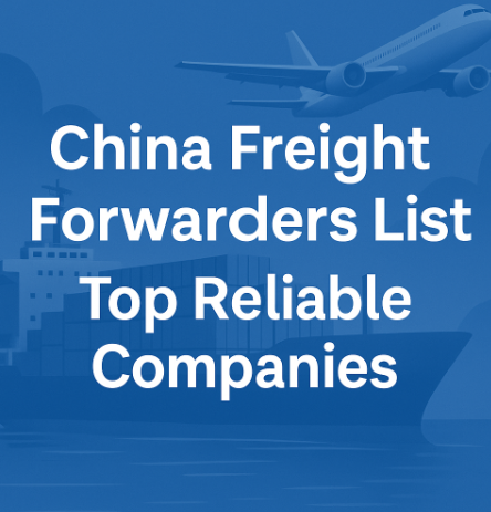 china freight forwarders list