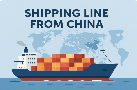 shipping line from china