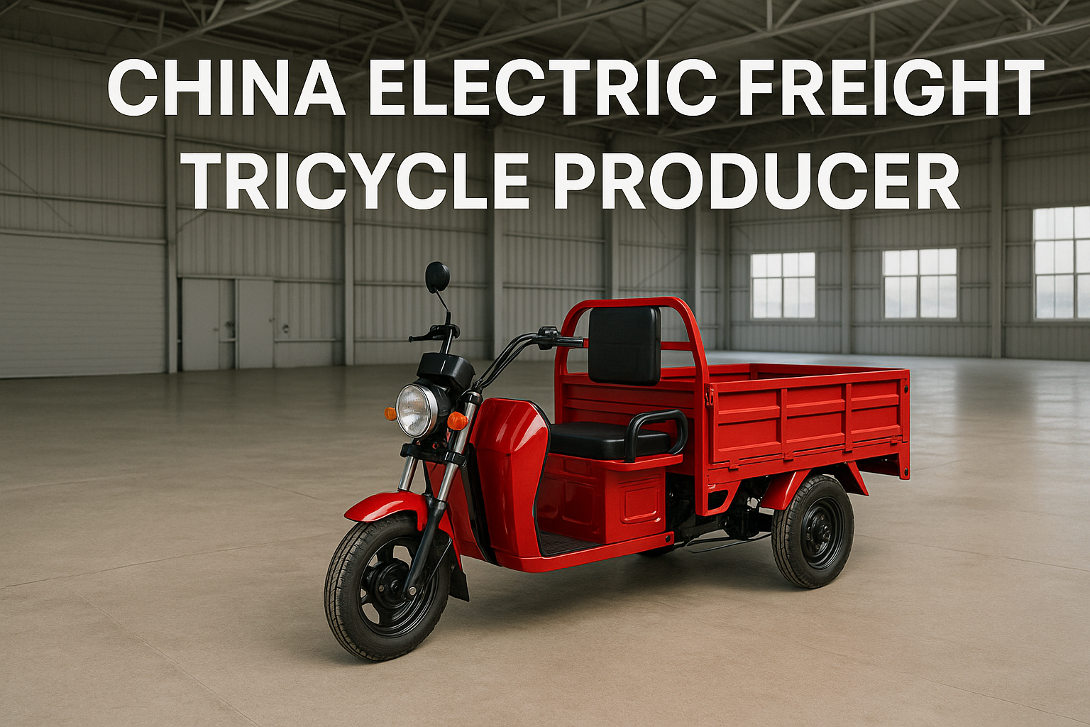 china electric freight tricycle producer