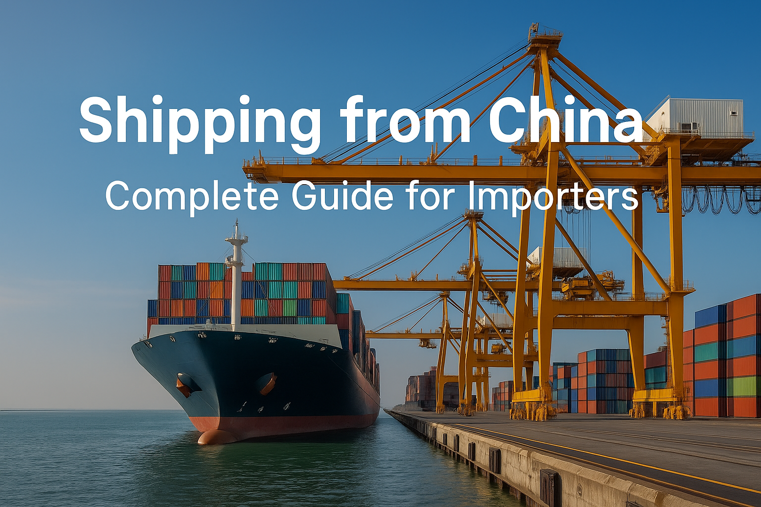 shipping china