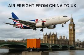 how much is air freight from china to uk
