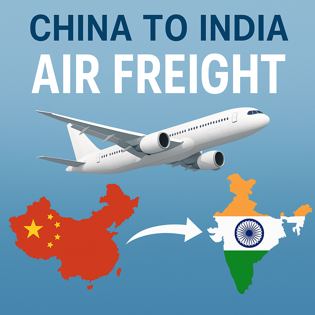 china to india air freight