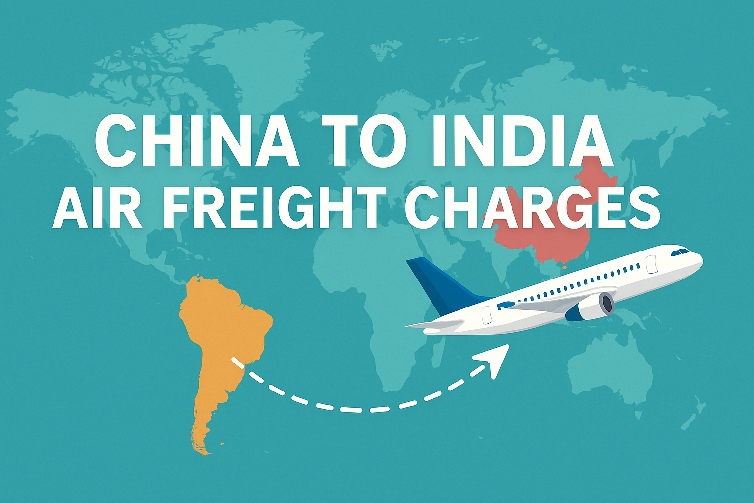 china to india air freight charge