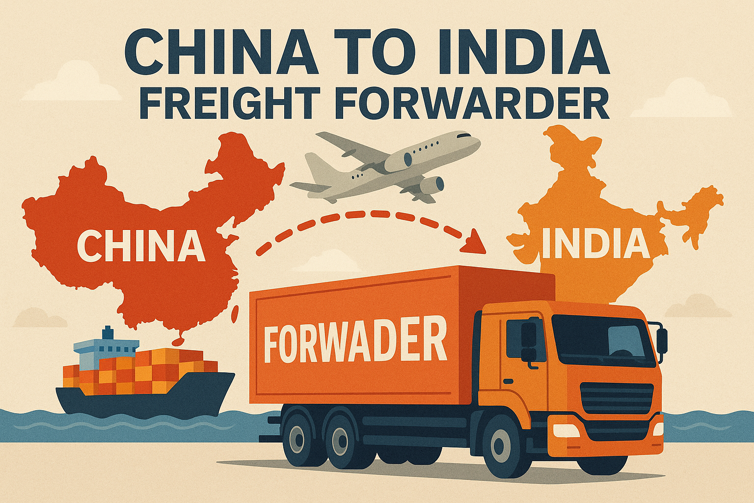 china to india freight forwarder