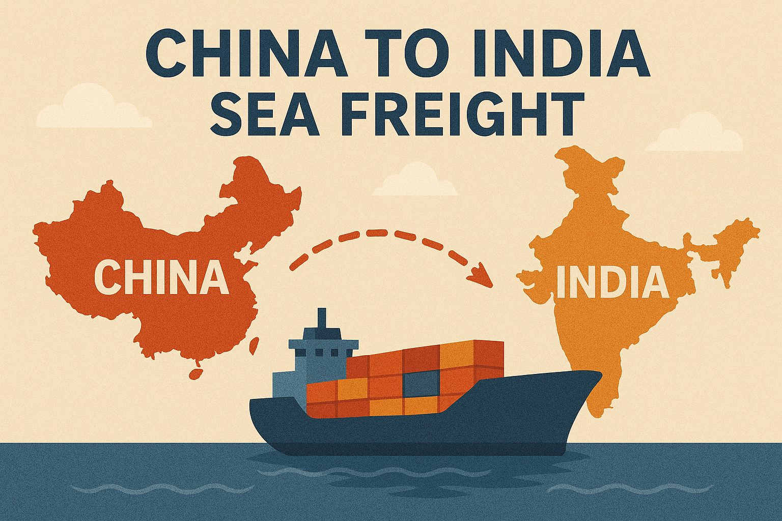 china to india sea freight