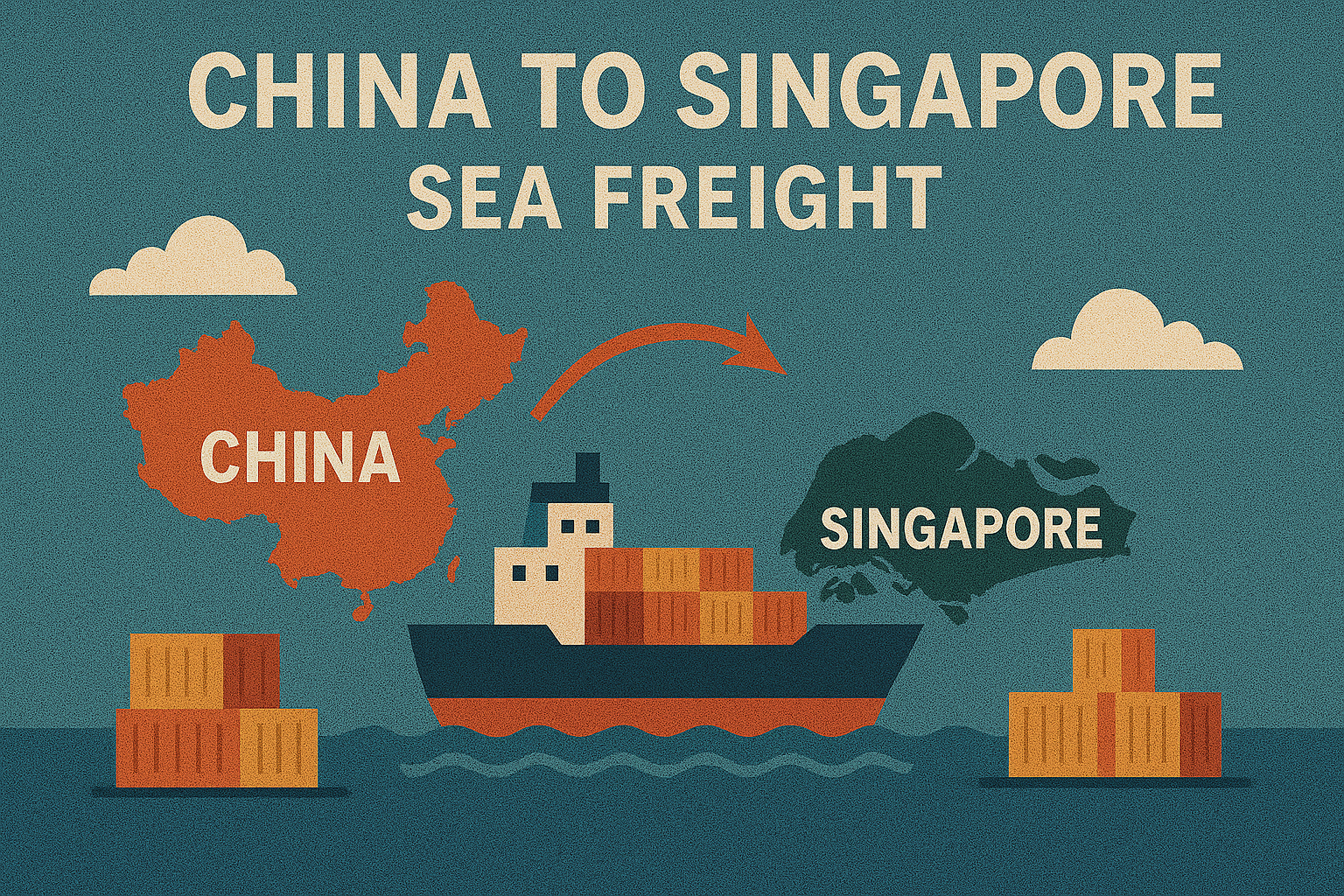 china to singapore sea freight