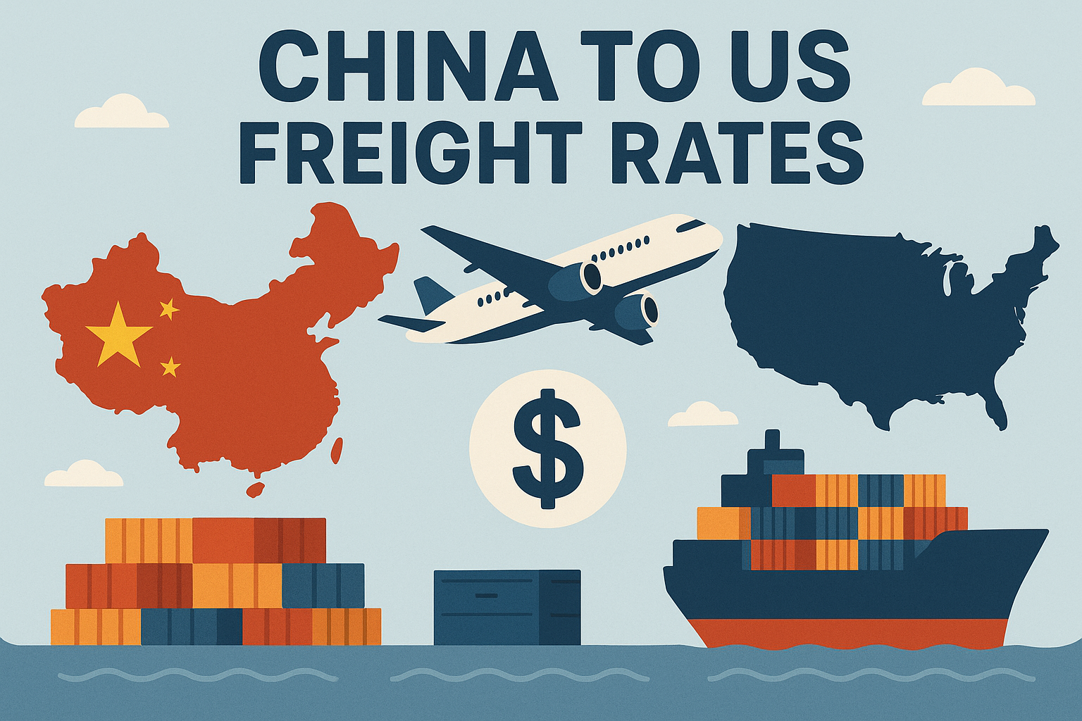 china to us freight rates