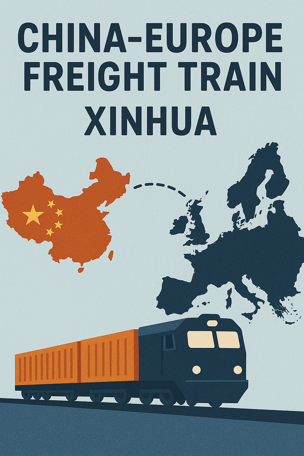 china-europe freight train xinhua