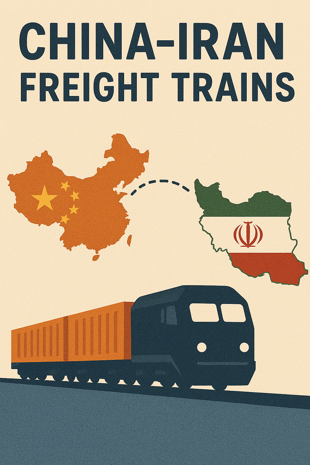 china-iran freight train