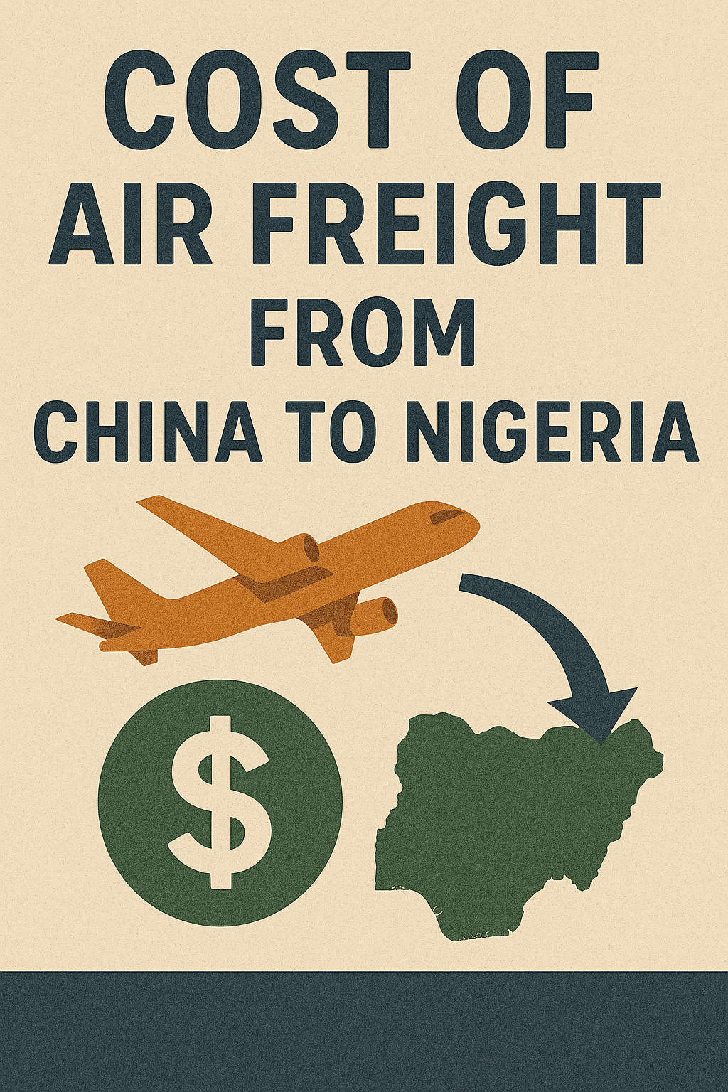 cost of air freight from china to nigeria