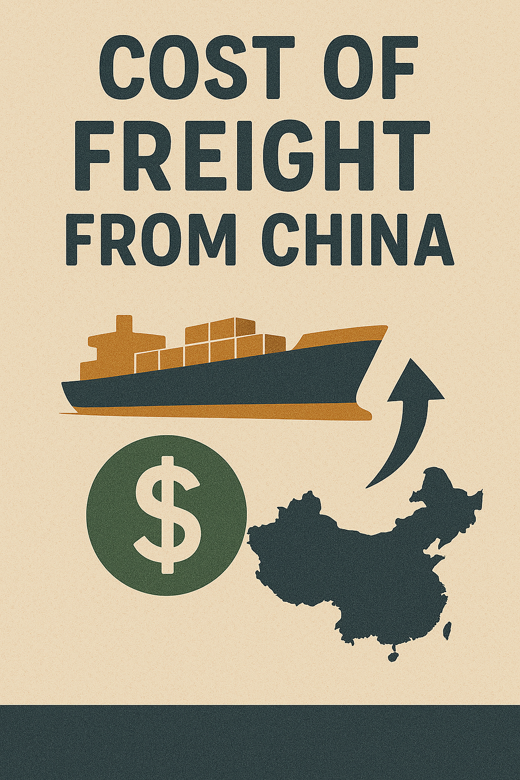 cost of freight from china