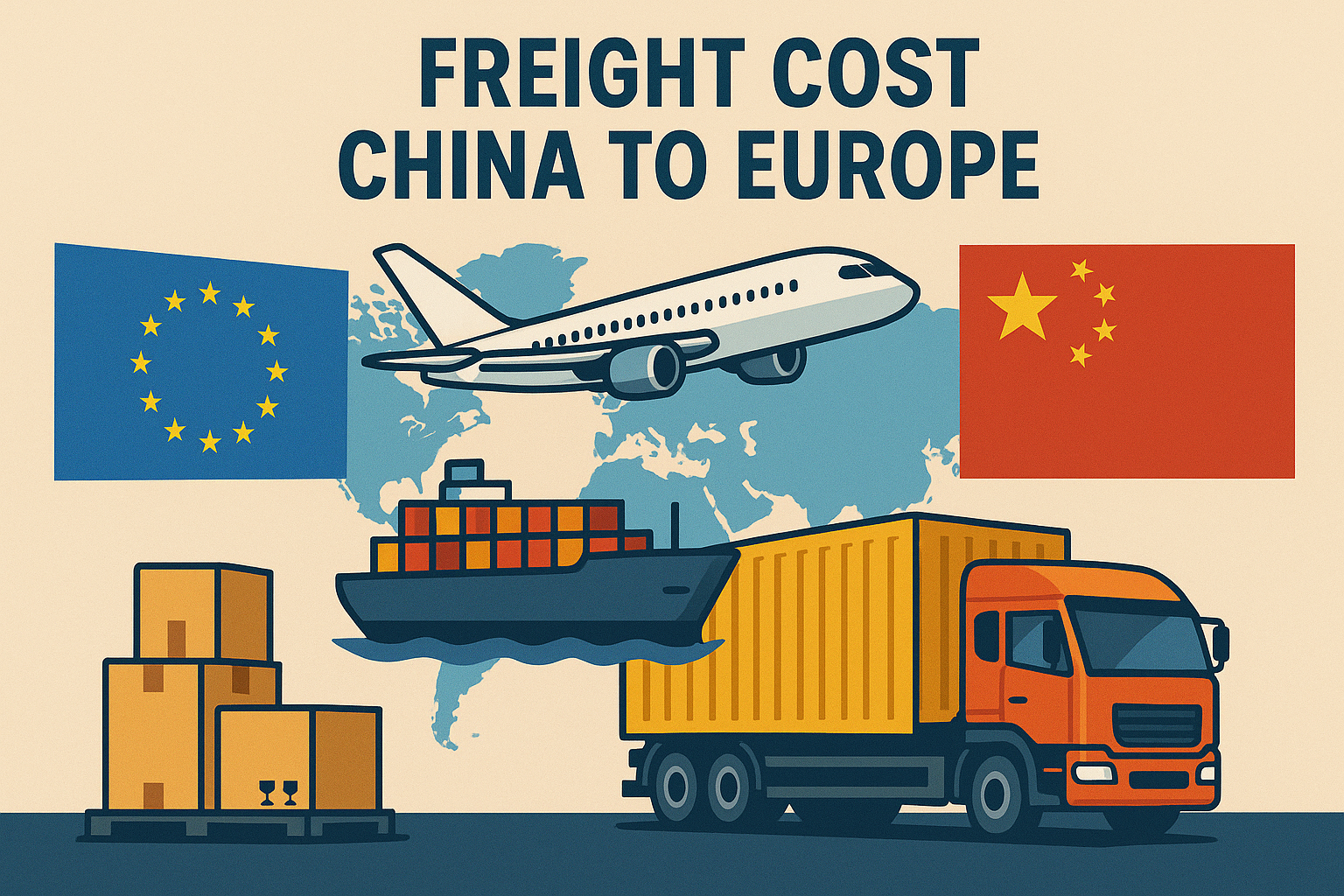 freight cost china to europe