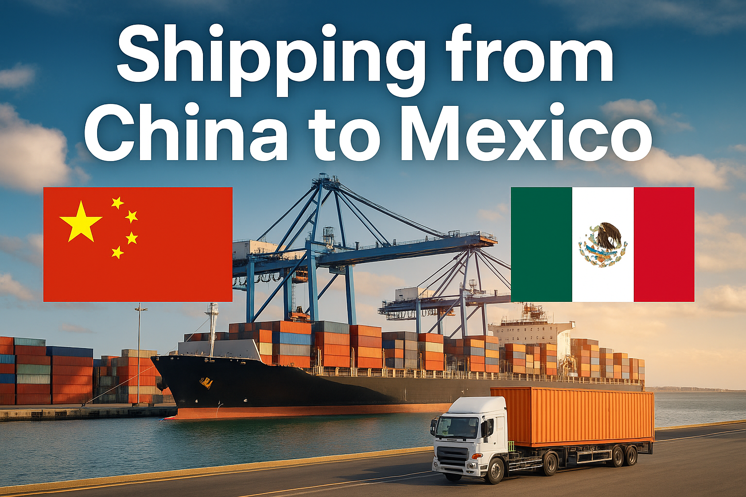 shipping from china to mexico
