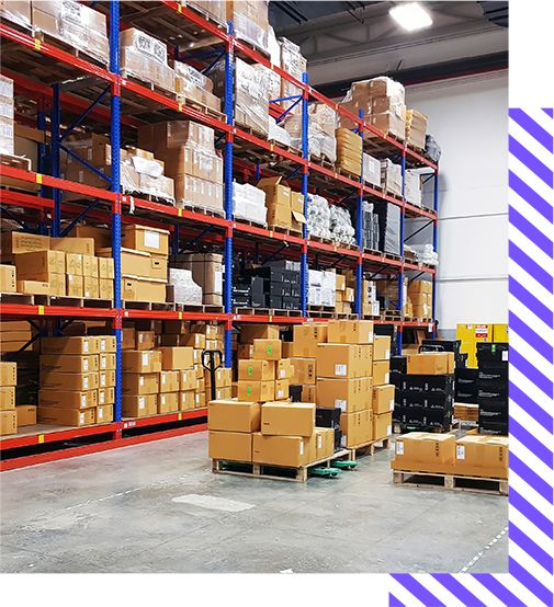 Warehouse consolidation of goods before sea freight to Zimbabwe