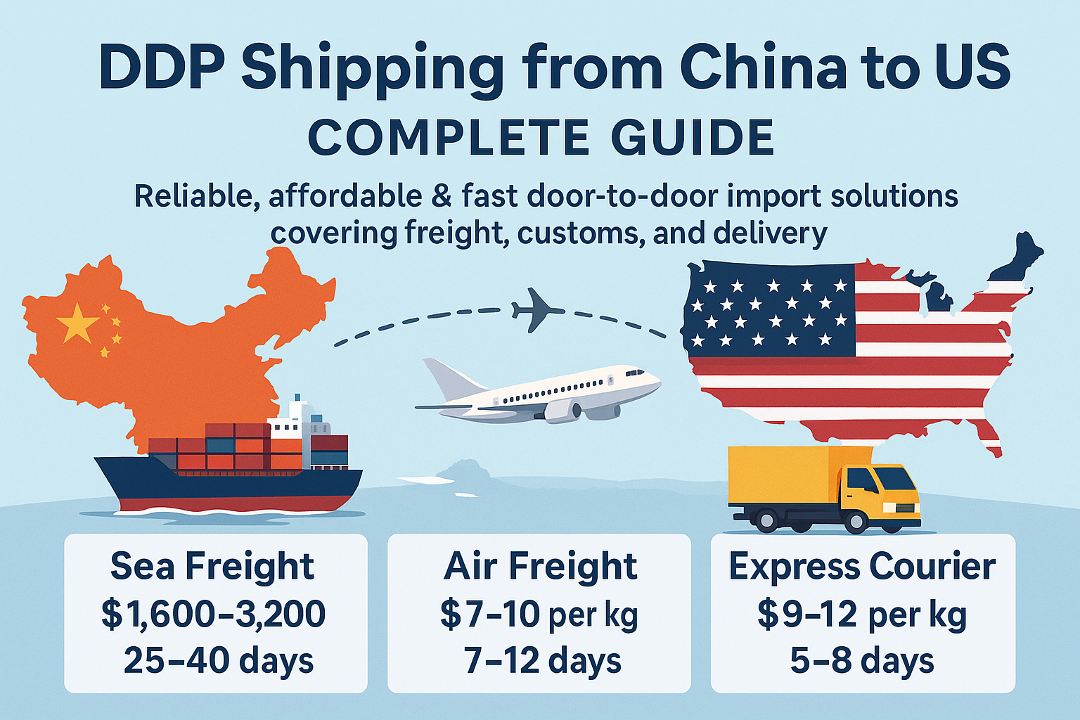 ddp shipping from china to us